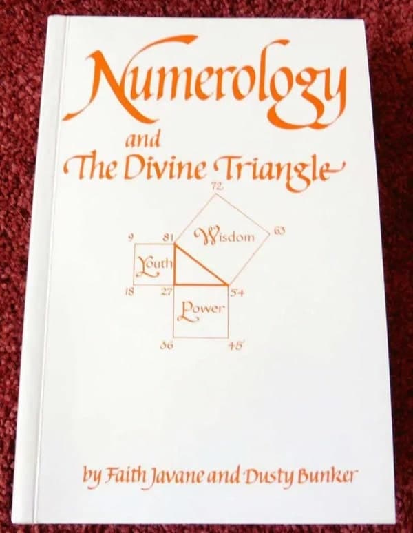 Sách thần học Numerology and the Divine Triangle