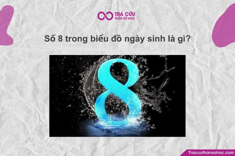 Số 8 trong biểu đồ ngày sinh là gì? Số 8 trong biểu đồ ngày sinh là gì?