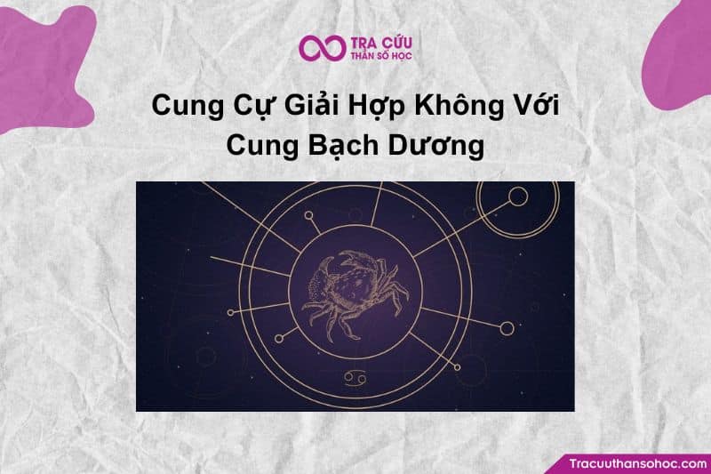 Cự Giải (♋) và Bạch Dương (♈) là hai cung hoàng đạo rất khác nhau, gần như ở hai đầu đối lập trong chiêm tinh học. Cự Giải (♋) và Bạch Dương (♈) là hai cung hoàng đạo rất khác nhau, gần như ở hai đầu đối lập trong chiêm tinh học.
