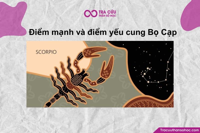 Cung Bọ Cạp (Scorpio) – sinh từ 23/10 đến 21/11 Cung Bọ Cạp (Scorpio) – sinh từ 23/10 đến 21/11