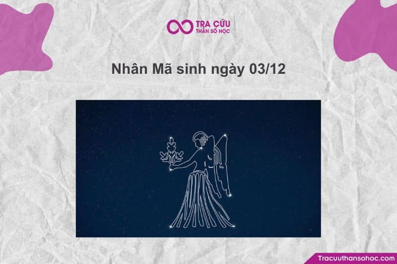 Những người sinh ngày 03/12 chịu ảnh hưởng mạnh mẽ từ năng lượng Sao Mộc – hành tinh cai quản Nhân Mã, kết hợp cùng con số 3 Những người sinh ngày 03/12 chịu ảnh hưởng mạnh mẽ từ năng lượng Sao Mộc – hành tinh cai quản Nhân Mã, kết hợp cùng con số 3