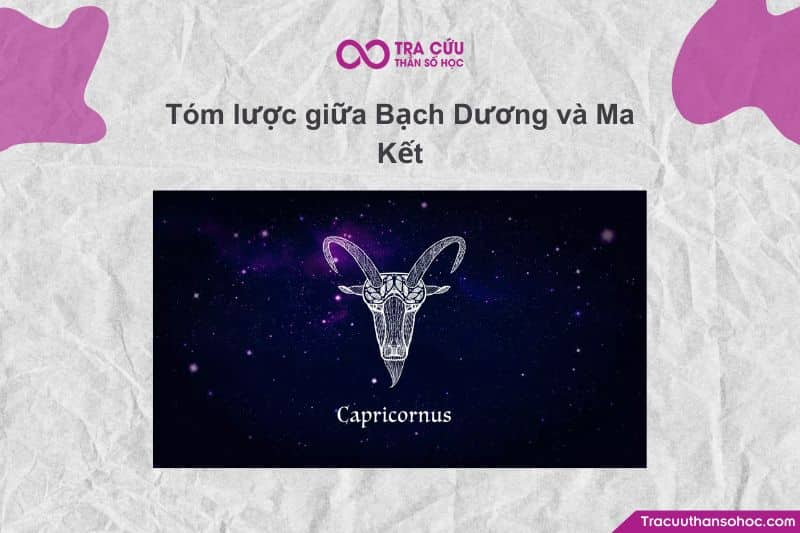 Tóm lược giữa Bạch Dương và Ma Kết Tóm lược giữa Bạch Dương và Ma Kết