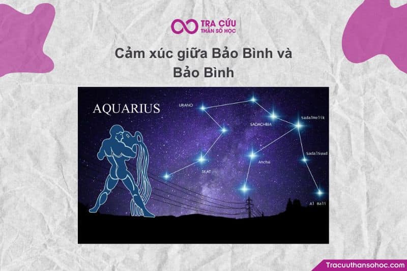 Cảm xúc giữa Bảo Bình và Bảo Bình Cảm xúc giữa Bảo Bình và Bảo Bình