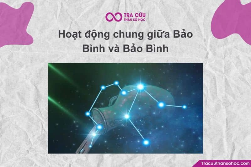 Hoạt động chung giữa Bảo Bình và Bảo Bình Hoạt động chung giữa Bảo Bình và Bảo Bình