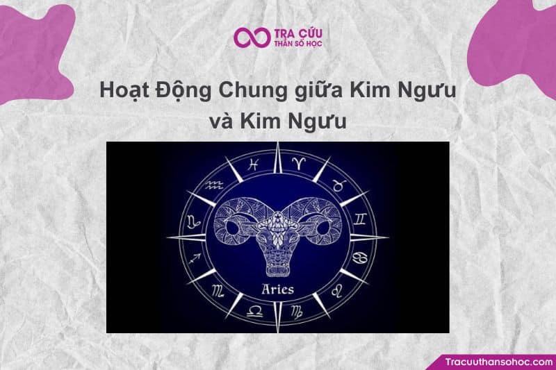 Hai Kim Ngưu đều là những người thích tận hưởng cuộc sống một cách chậm rãi. Hai Kim Ngưu đều là những người thích tận hưởng cuộc sống một cách chậm rãi.