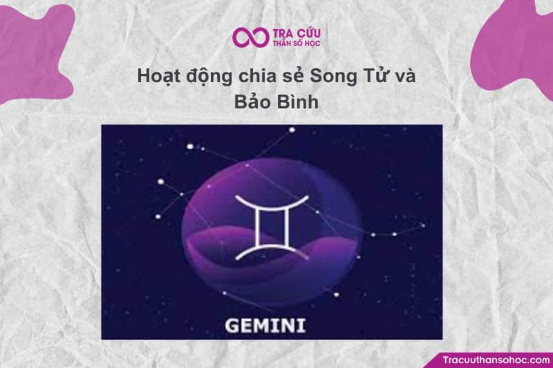 Trong tình yêu và tình bạn, Song Tử và Bảo Bình đều thuộc nhóm Khí, nên bản chất họ là những con người hướng ngoại, thích giao lưu và chia sẻ. Trong tình yêu và tình bạn, Song Tử và Bảo Bình đều thuộc nhóm Khí, nên bản chất họ là những con người hướng ngoại, thích giao lưu và chia sẻ.