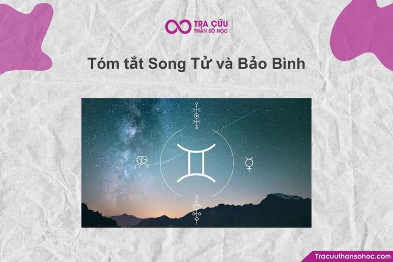 Cùng thuộc nhóm Khí, Song Tử và Bảo Bình là một trong những cặp đôi hòa hợp và thú vị nhất vòng Hoàng Đạo. Cùng thuộc nhóm Khí, Song Tử và Bảo Bình là một trong những cặp đôi hòa hợp và thú vị nhất vòng Hoàng Đạo.