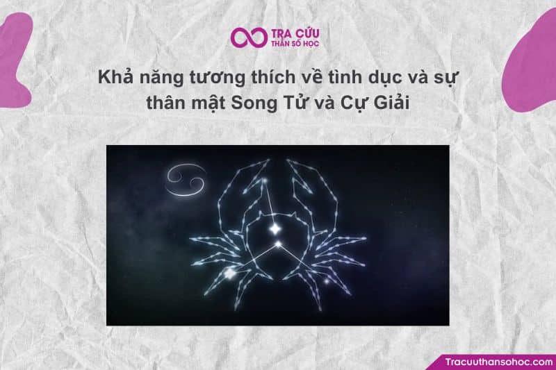 Cặp đôi Song Tử (khí) và Cự Giải (nước) có một sự pha trộn khá thú vị nhưng cũng đầy thử thách trong chuyện tình dục và sự thân mật. Cặp đôi Song Tử (khí) và Cự Giải (nước) có một sự pha trộn khá thú vị nhưng cũng đầy thử thách trong chuyện tình dục và sự thân mật.