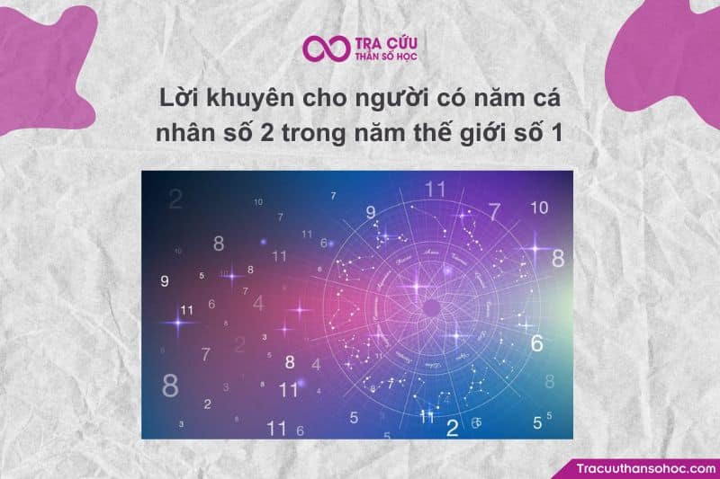 Năm cá nhân 2 là năm trực giác phát triển. Năm cá nhân 2 là năm trực giác phát triển.