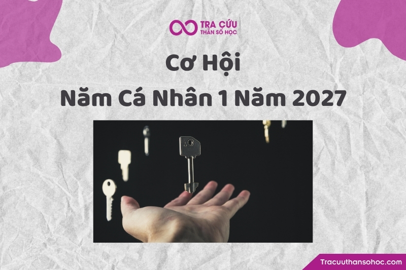 Cơ hội nổi bật của người bước vào năm cá nhân số 1 trong năm 2027 Cơ hội nổi bật của người bước vào năm cá nhân số 1 trong năm 2027