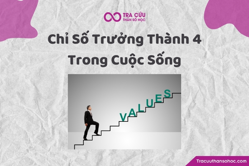 Chỉ số trưởng thành 4 trong từng khía cạnh cuộc sống Chỉ số trưởng thành 4 trong từng khía cạnh cuộc sống