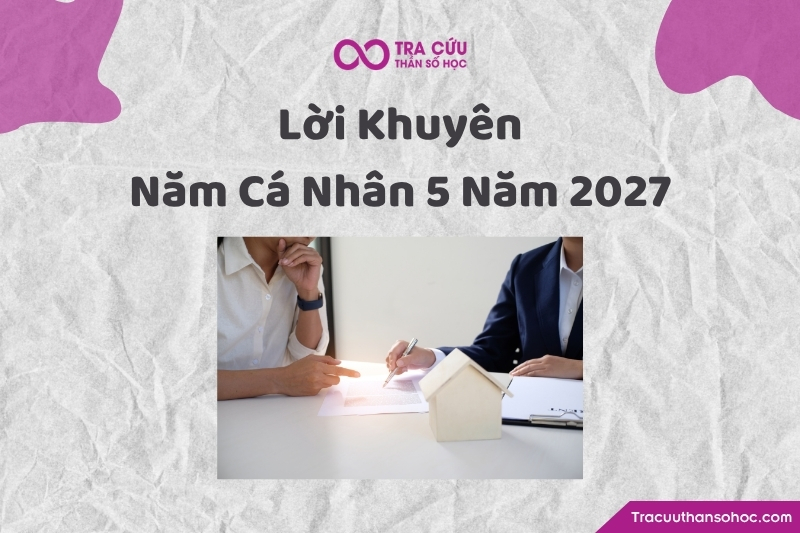 Lời khuyên dành cho người có năm cá nhân số 5 trong năm 2027 Lời khuyên dành cho người có năm cá nhân số 5 trong năm 2027